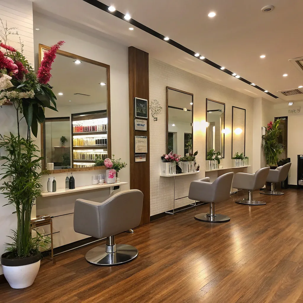 Inside view of Glamour Beauty Salon